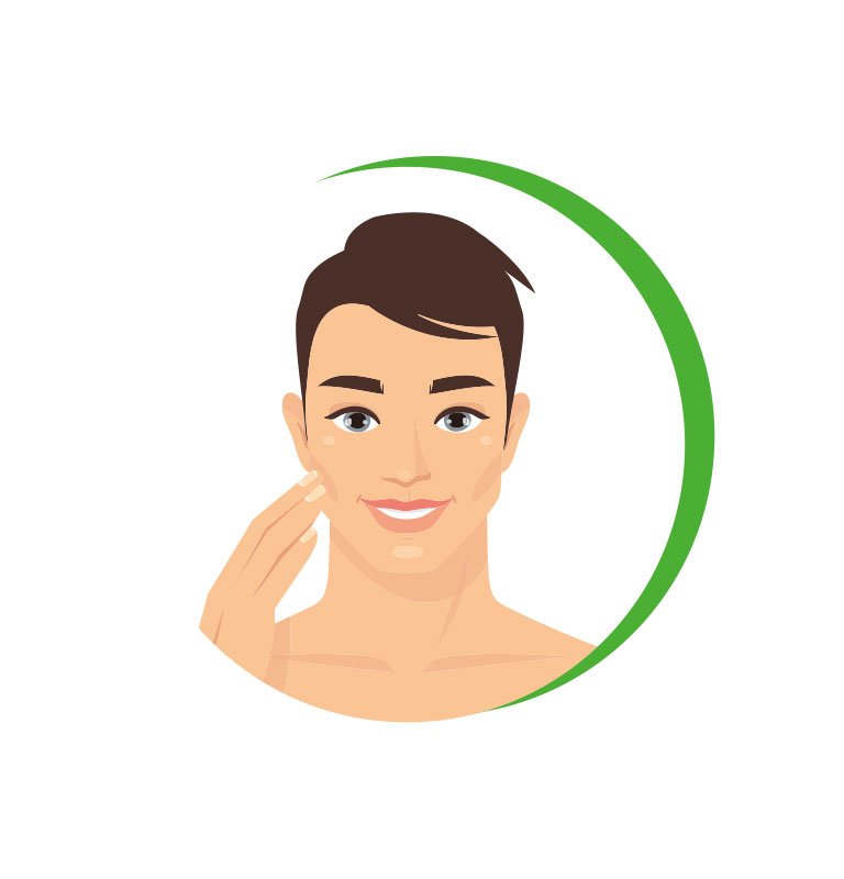 Garnier Men Charcoal Mask - Doesn't leave a white layer on skin